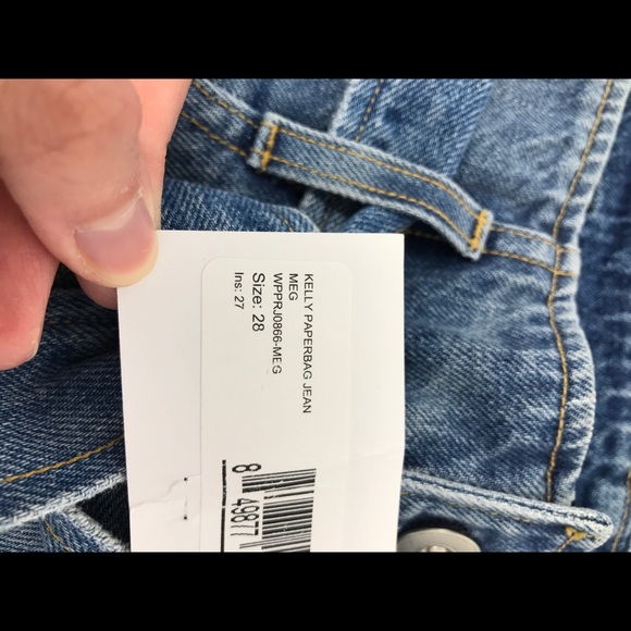 3x1 N.Y.C. Paperbag Jeans - Picture 10 of 11
